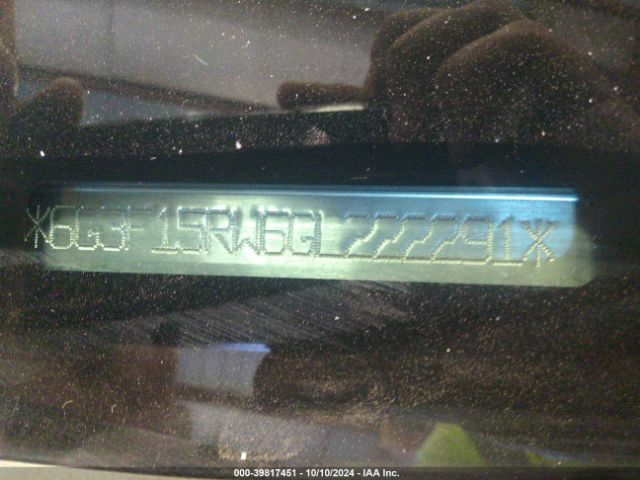 6G3F15RW6GL222291 Chevrolet SS