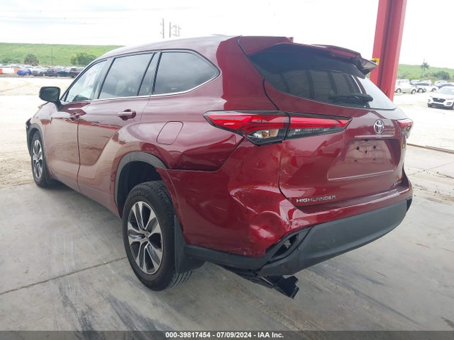 Toyota Highlander Xle 2020 5TDHZRBH6LS015782 Image 3