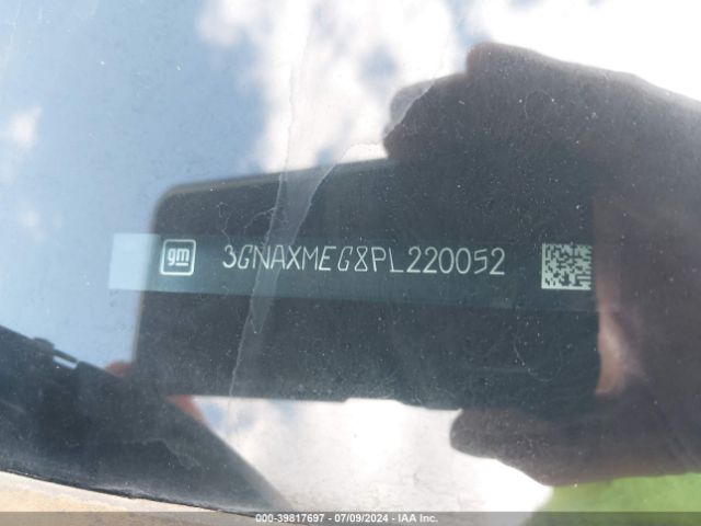 3GNAXMEG8PL220052 Chevrolet Equinox Fwd Rs