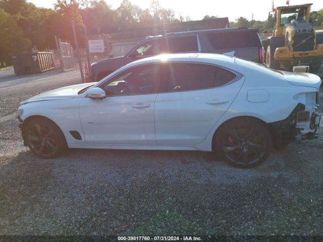 KMTG54TE9NU095447 Genesis G70 3.3t Awd