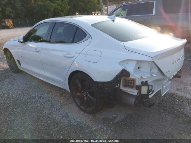 KMTG54TE9NU095447 Genesis G70 3.3t Awd