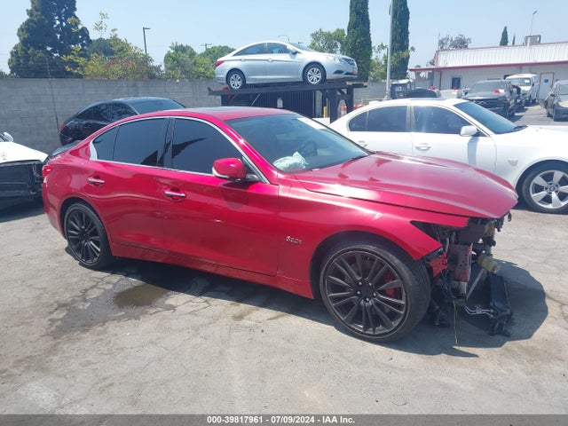 JN1FV7AP9HM851155 Infiniti Q50 3.0t Red Sport 400