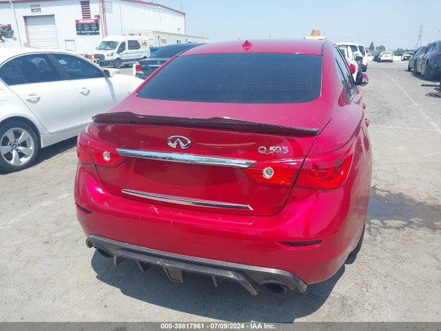 JN1FV7AP9HM851155 Infiniti Q50 3.0t Red Sport 400