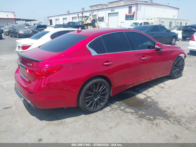 JN1FV7AP9HM851155 Infiniti Q50 3.0t Red Sport 400