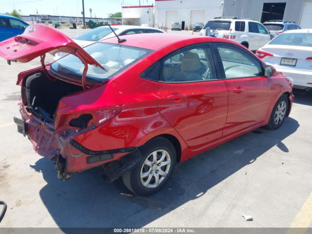 KMHCT4AE7EU753946 Hyundai ACCENT GLS