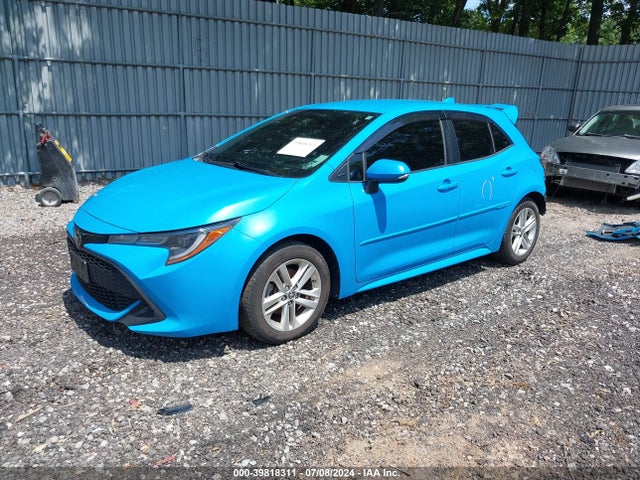 Toyota COROLLA SE 2019 JTNK4RBE7K3047663 Image 2