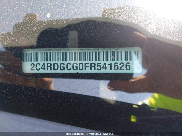 Dodge Grand Caravan Sxt 2015 2C4RDGCG0FR541626 Image 9
