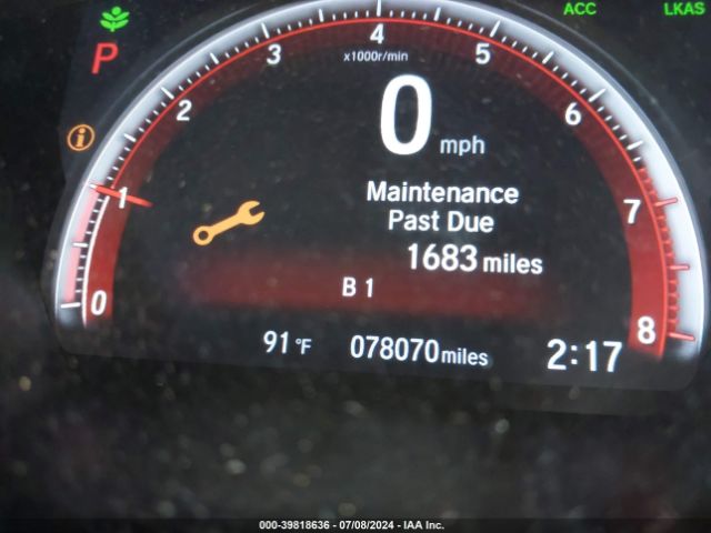 2HGFC2F8XLH601492 Honda Civic Sport