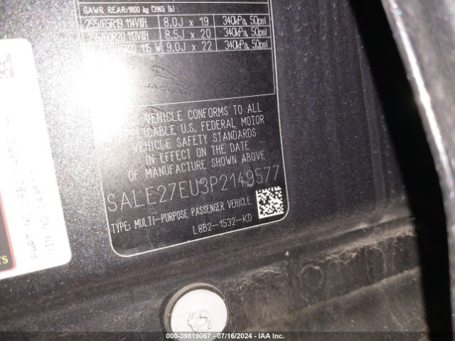 SALE27EU3P2149577 Land Rover Defender 110 X-dynamic Se