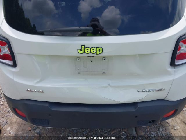 ZACCJBDBXHPE70902 Jeep Renegade Limited 4x4