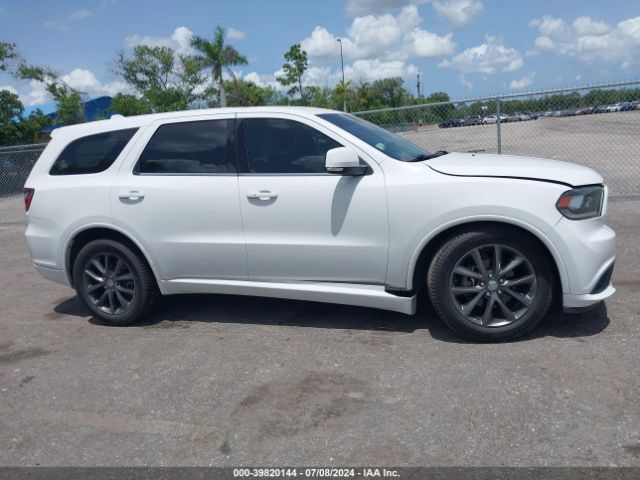 1C4RDHDG1JC316511 Dodge Durango Gt Rwd
