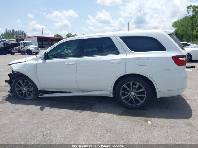 1C4RDHDG1JC316511 Dodge Durango Gt Rwd