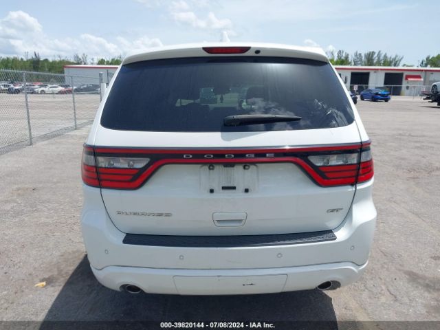 1C4RDHDG1JC316511 Dodge Durango Gt Rwd