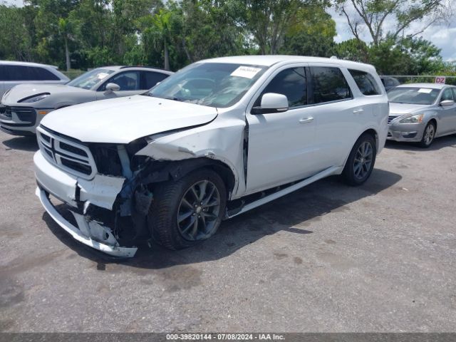 1C4RDHDG1JC316511 Dodge Durango Gt Rwd