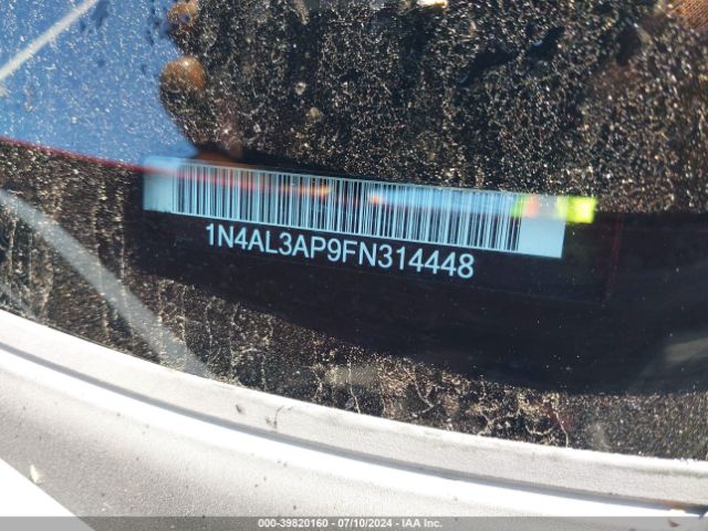 1N4AL3AP9FN314448 Nissan Altima 2.5/2.5 S/2.5 Sl/2.5 Sv