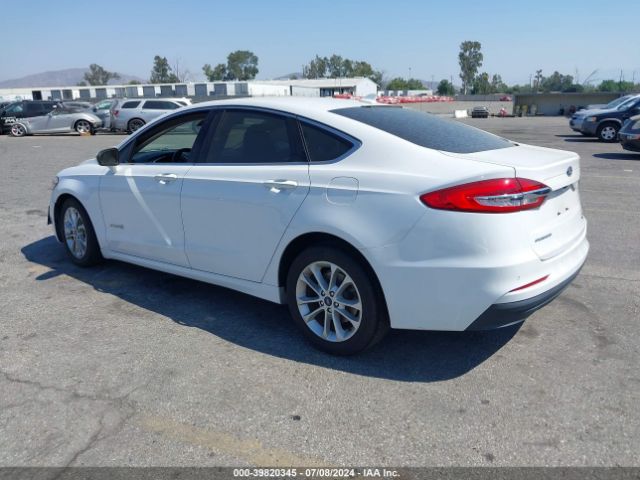 3FA6P0MU0KR224347 Ford Fusion Hybrid Sel