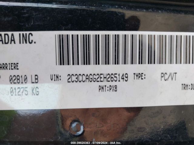 2C3CCAGG2EH265149 Chrysler 300 S