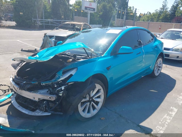2021 TESLA MODEL 3 5YJ3E1EB3MF078181 Photo 1