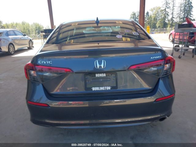 2HGFE2F50NH533724 Honda Civic Sport
