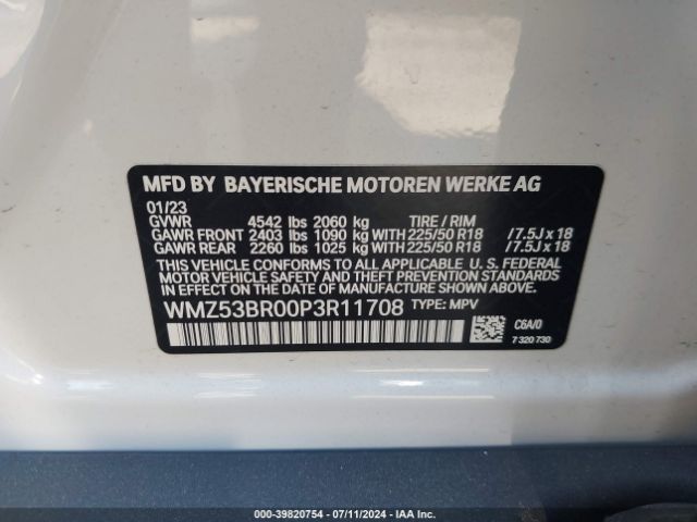 WMZ53BR00P3R11708 Mini Countryman Cooper S