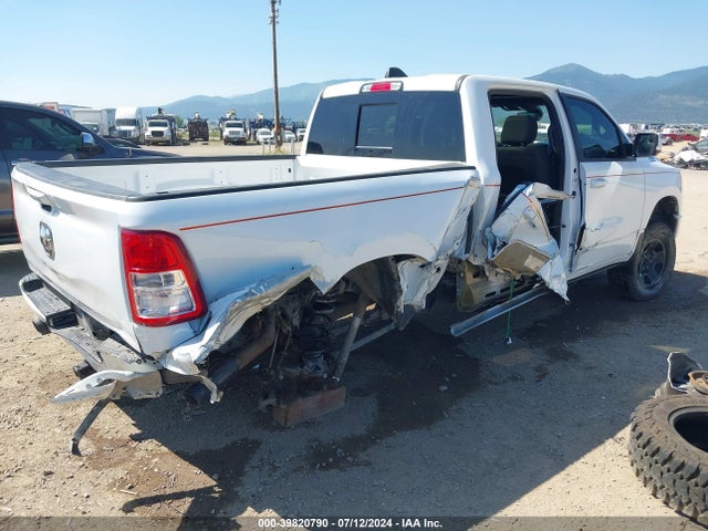 1C6SRFMT4KN569968 RAM 1500 Big Horn/lone Star  4x4 6'4 Box