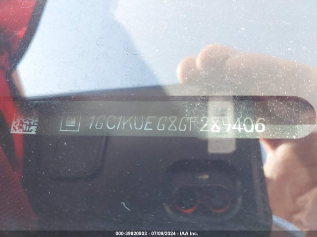 1GC1KUEG8GF289406 Chevrolet Silverado 2500hd Wt
