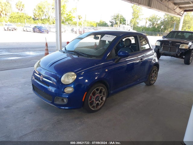 2012 FIAT 500 3C3CFFBR0CT131337 Photo 1