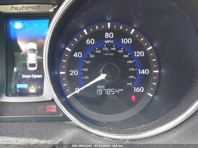 Hyundai Sonata Hybrid Limited 2014 KMHEC4A46EA111977 Image 7