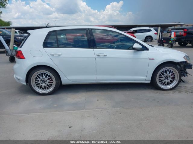 3VW4T7AU6HM019130 Volkswagen Golf Gti Autobahn 4-door/s 4-door/se 4-door/sport 4-door