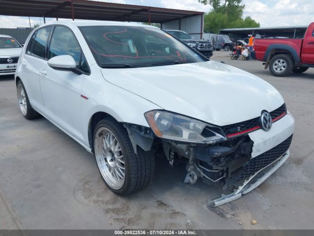 3VW4T7AU6HM019130 Volkswagen Golf Gti Autobahn 4-door/s 4-door/se 4-door/sport 4-door