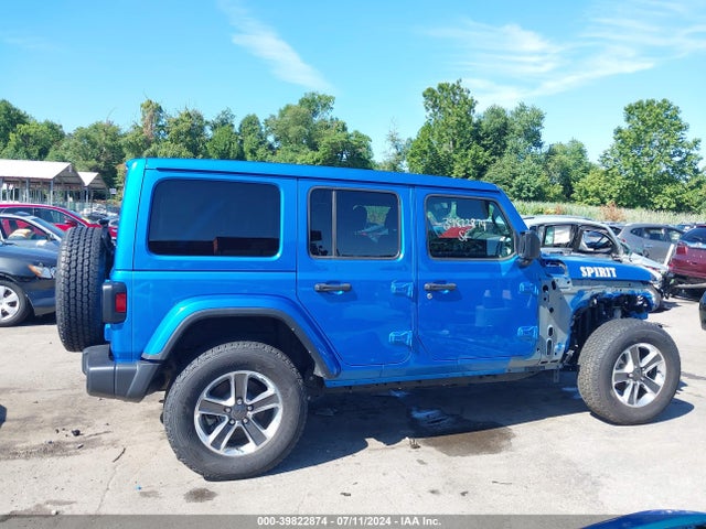 1C4HJXEG8NW248256 Jeep Wrangler Unlimited Sahara 4x4