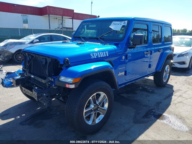 1C4HJXEG8NW248256 Jeep Wrangler Unlimited Sahara 4x4