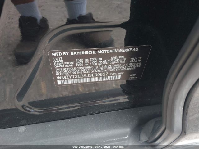 WMZYT3C35J3E00527 Mini Countryman Cooper S