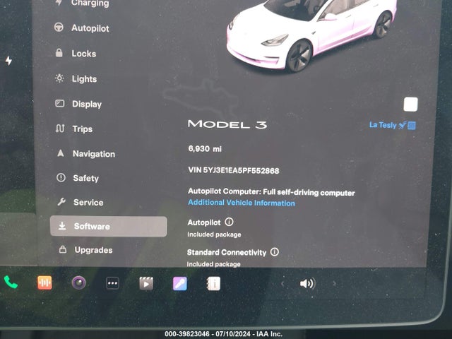 Tesla Model 3 Rear-wheel Drive 2023 5YJ3E1EA5PF552868 Image 16