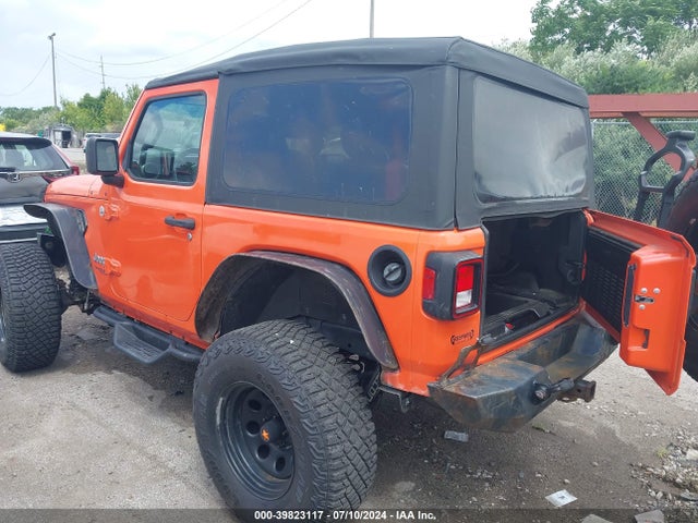 1C4GJXAG8KW504974 Jeep Wrangler Sport S 4x4