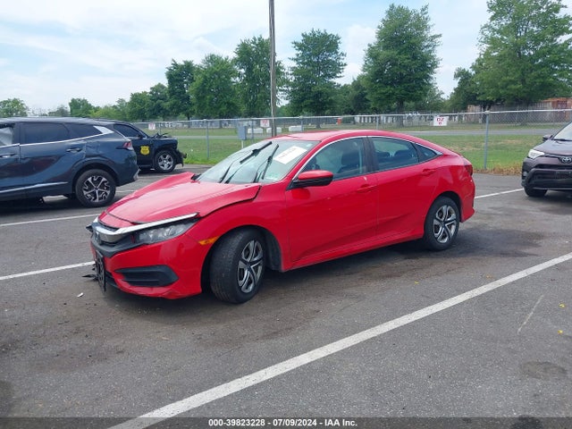 Honda Civic Lx 2016 2HGFC2F50GH575190 Image 2