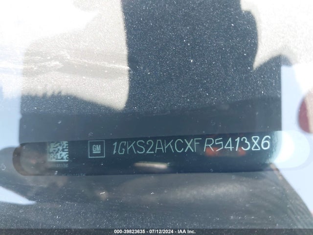 1GKS2AKCXFR541386 GMC YUKON SLE