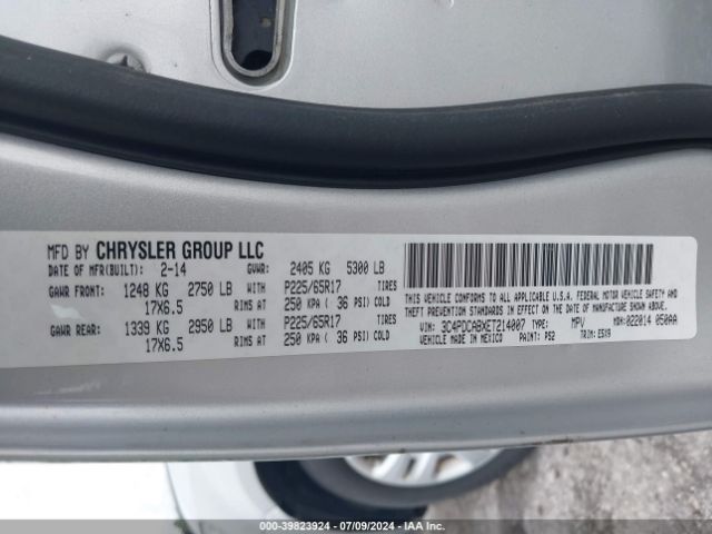3C4PDCABXET214007 Dodge Journey American Value Pkg