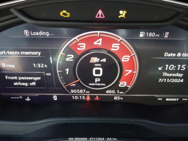 WAUB4AF40KA079015 Audi S4 3.0t Premium