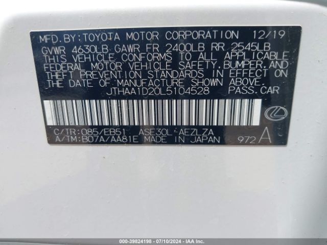 JTHAA1D20L5104528 Lexus IS 300