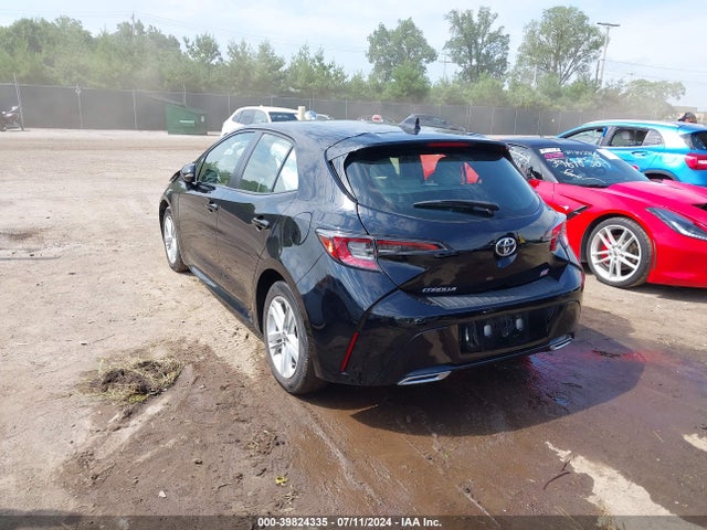 Toyota COROLLA SE 2019 JTNK4RBE8K3072328 Image 3
