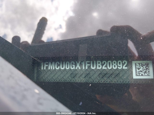 Ford ESCAPE SE 2015 1FMCU0GX1FUB20892 Image 9