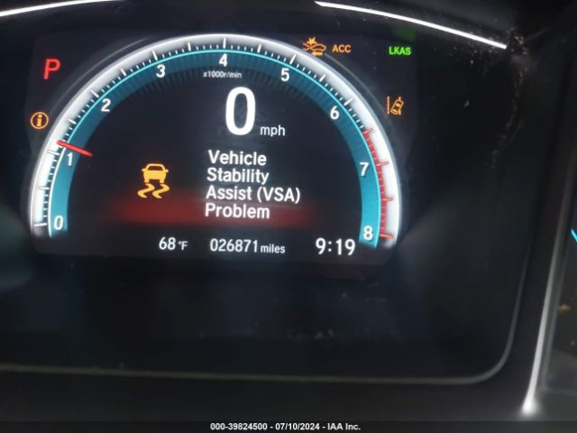 SHHFK7H69KU214395 Honda CIVIC EX
