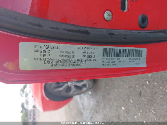 2C3CDZAG0JH111473 Dodge Challenger Sxt Plus