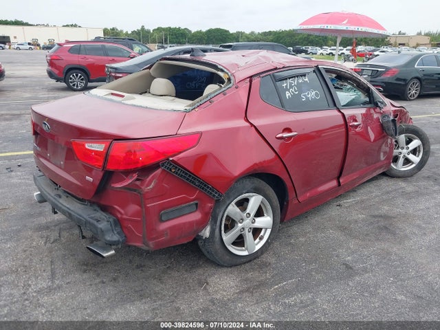 KIA Optima Lx 2015 5XXGM4A79FG485980 Image 4