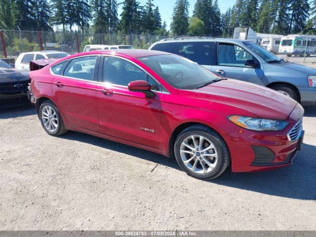 Ford Fusion Hybrid Se 2019 3FA6P0LU2KR205395 Image 14