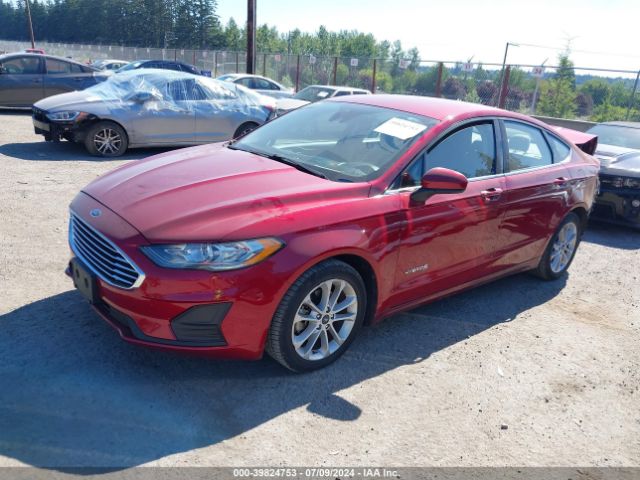 Ford Fusion Hybrid Se 2019 3FA6P0LU2KR205395 Image 2