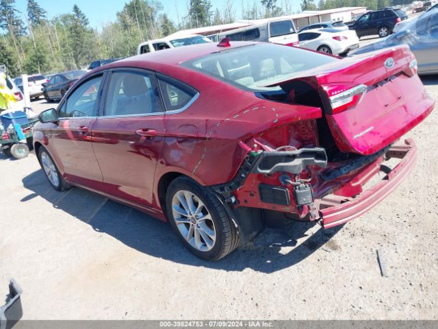 Ford Fusion Hybrid Se 2019 3FA6P0LU2KR205395 Image 3