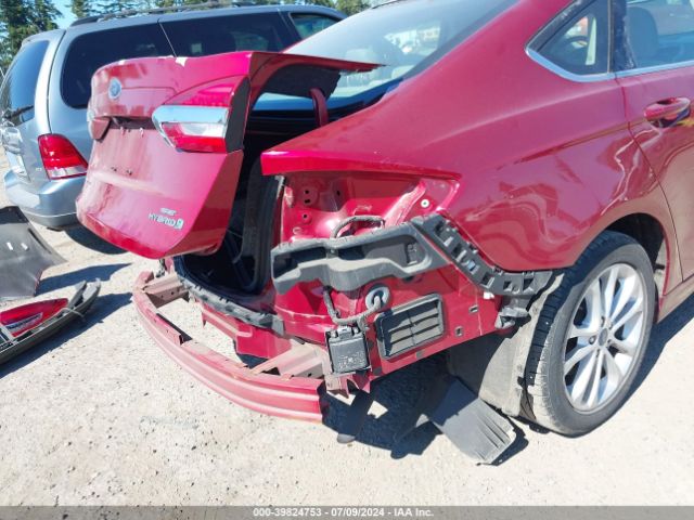 Ford Fusion Hybrid Se 2019 3FA6P0LU2KR205395 Image 6