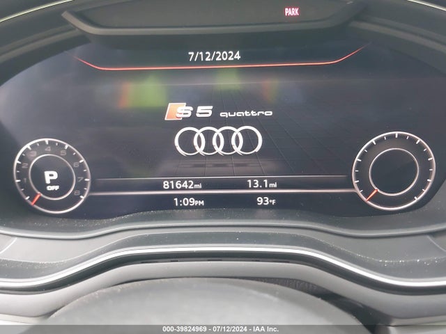 WAUC4CF51JA043342 Audi S5 3.0t Premium Plus